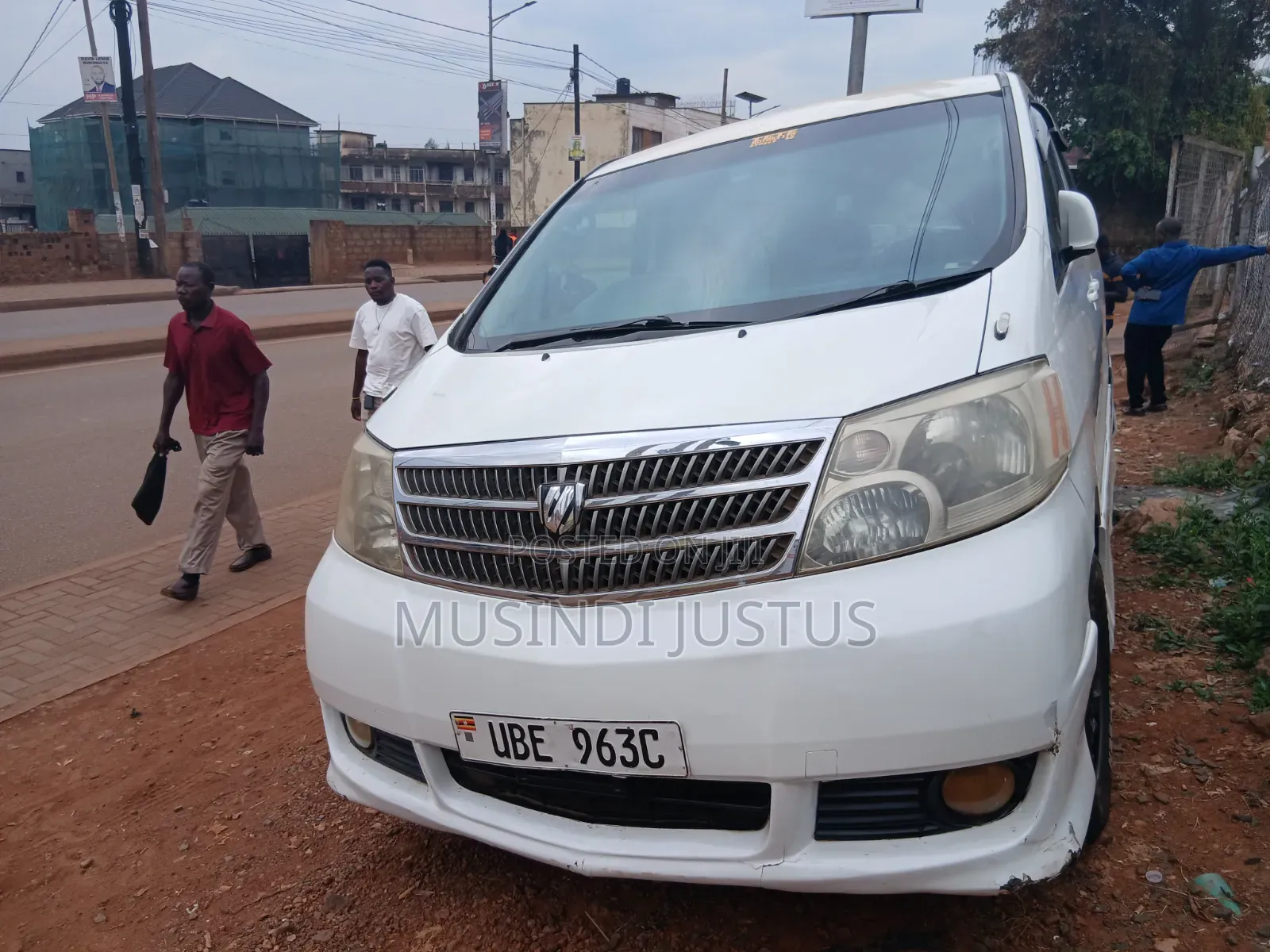 Toyota Alphard 2008 White