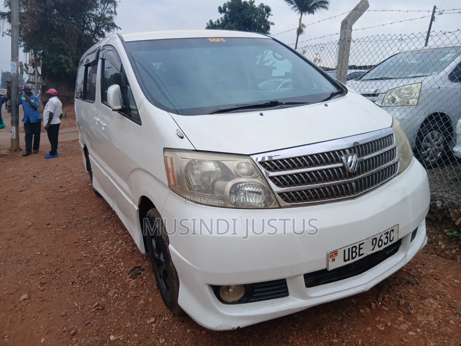 Toyota Alphard 2008 White