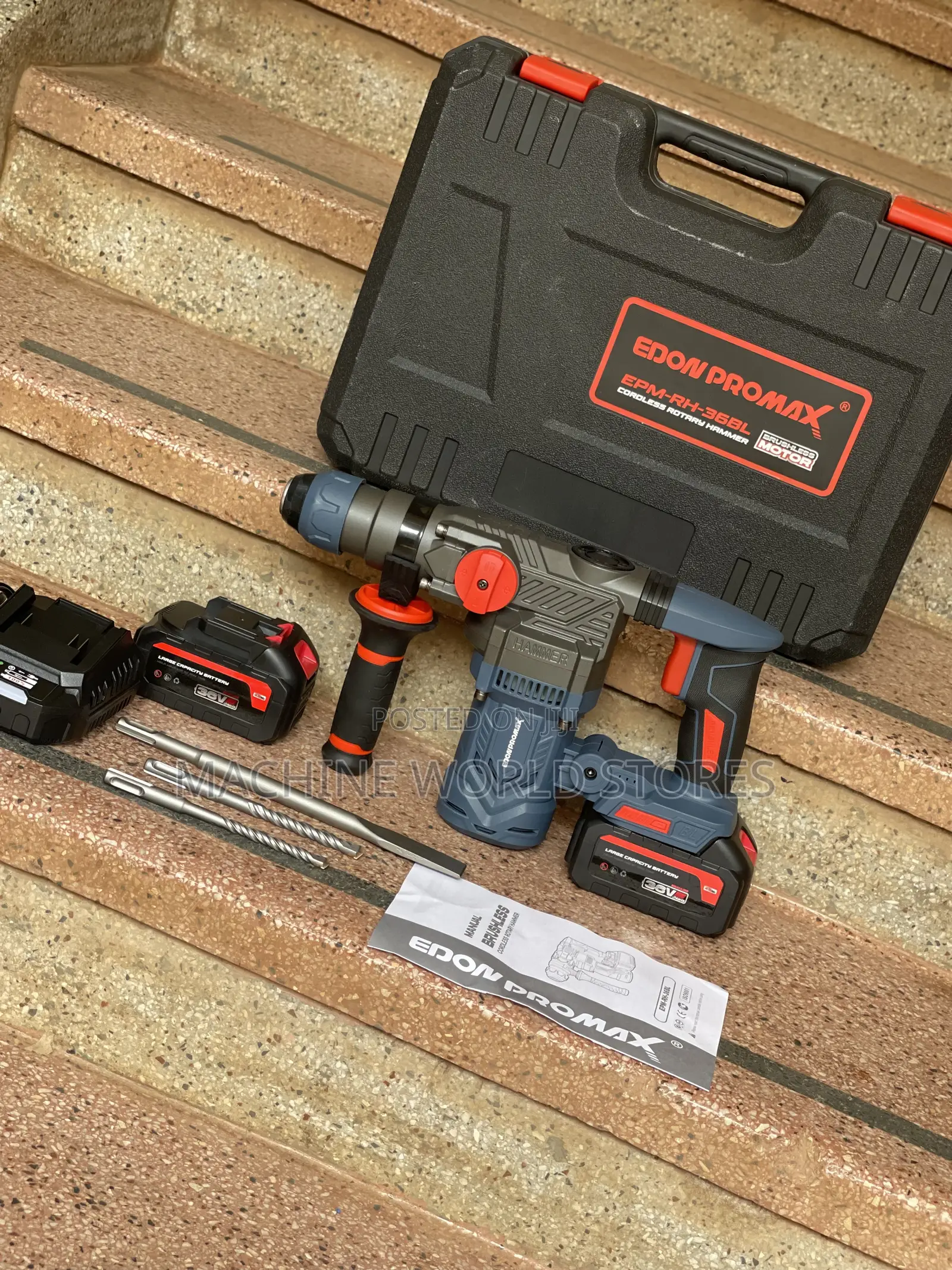 Cordless Rotary Hammer 36V Brushless