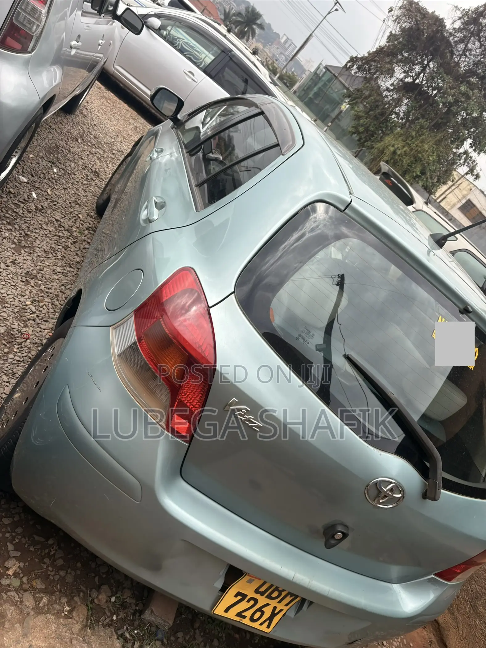 Toyota Vitz 2008 Blue