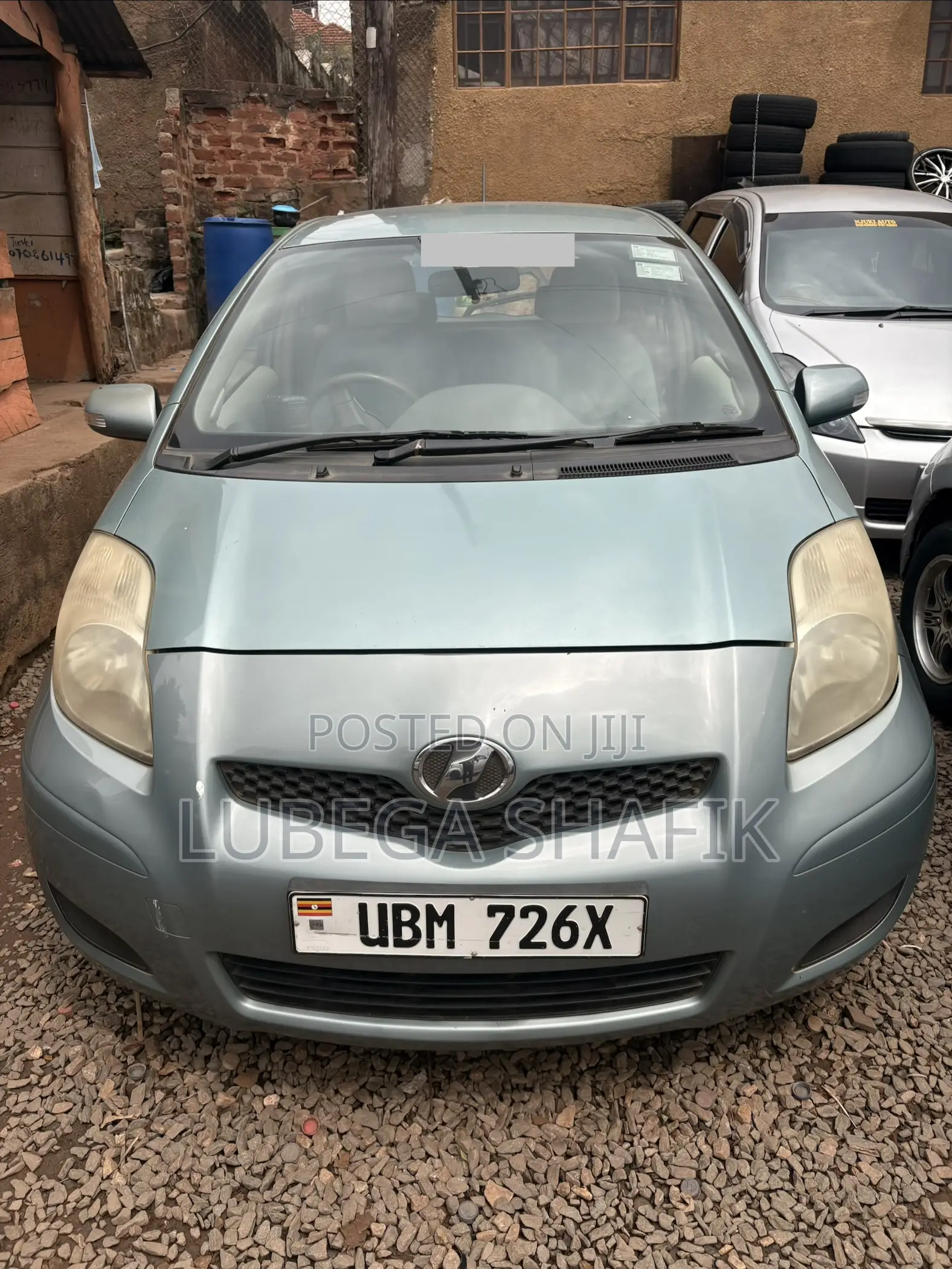 Toyota Vitz 2008 Blue