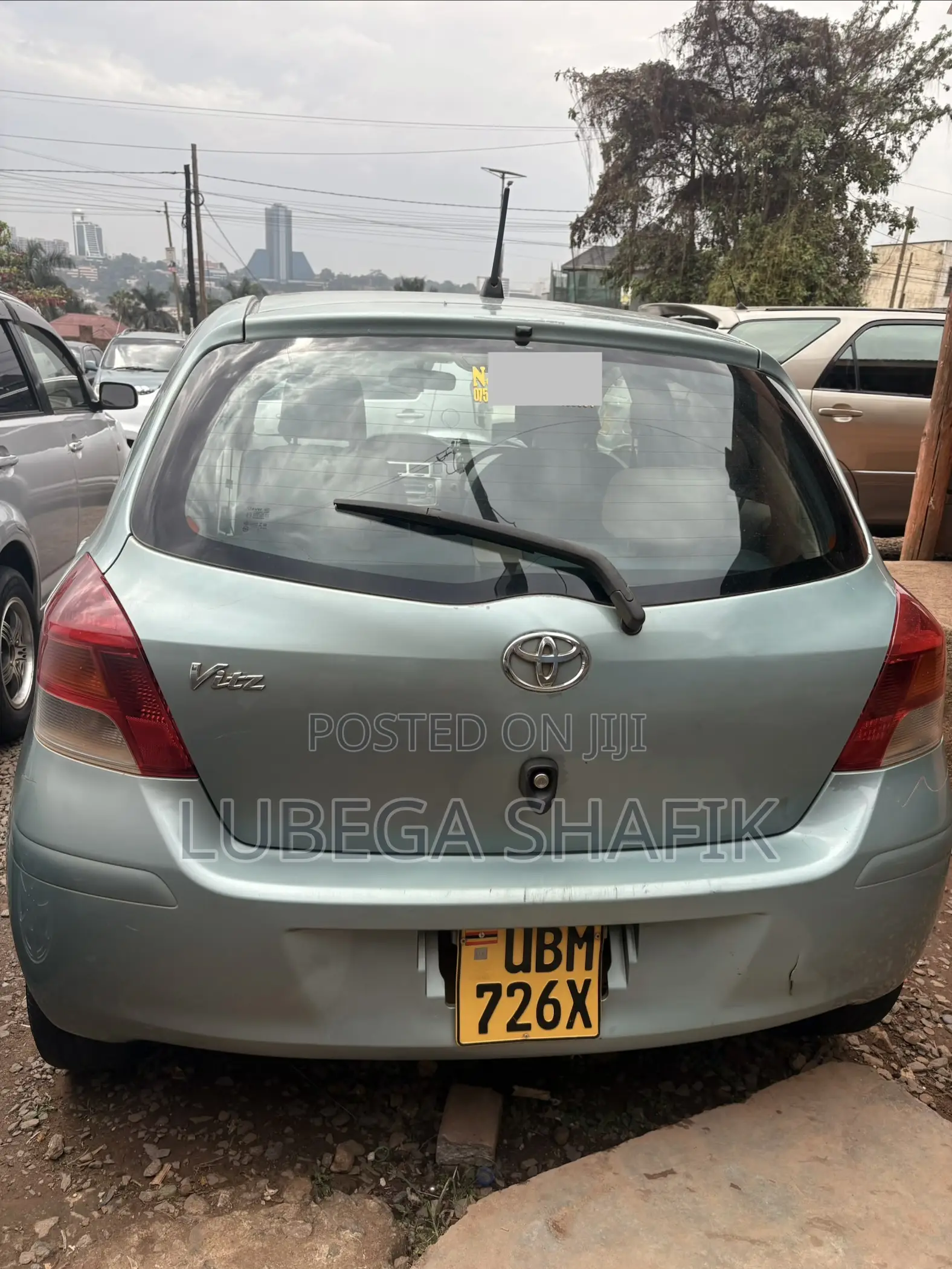 Toyota Vitz 2008 Blue