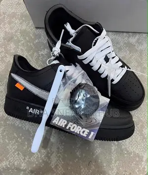 Unique Airforce 1 Black Fashion Sneakers