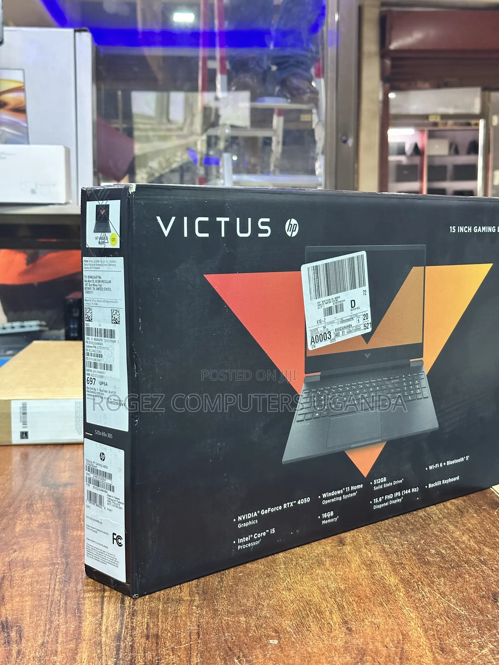 New Laptop HP Victus 15 16GB Intel Core i5 SSD 512GB