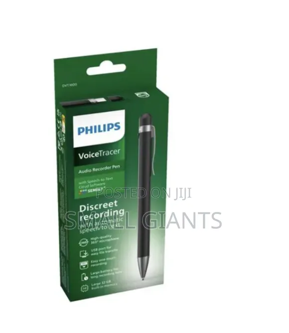 Philips VoiceTracer Audio Recorder Pens (Model DVT1600)
