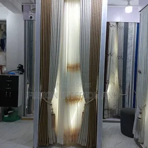 Elegant Dubai Curtains With Premium Sheers