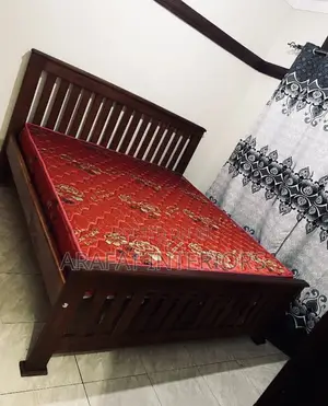 Beautiful Solid Wooden Double Bed 6by6