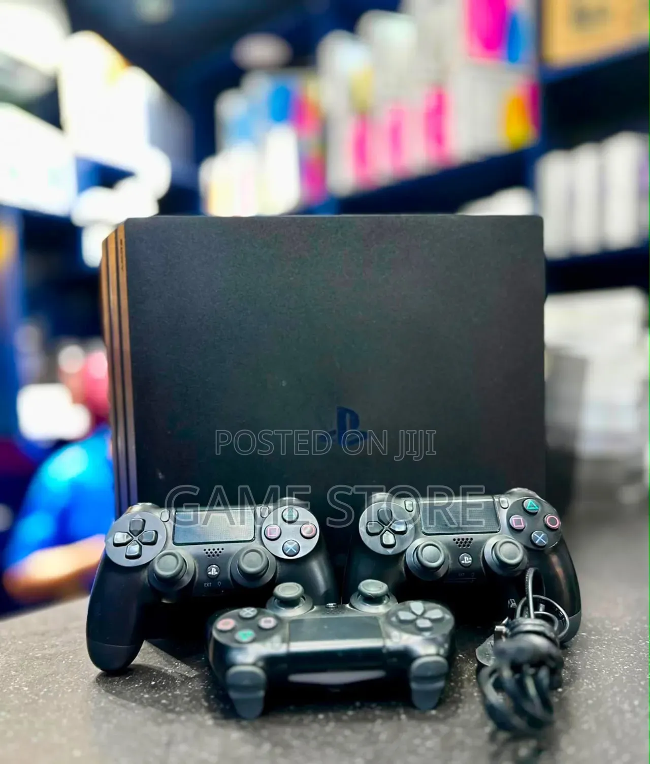 PS4 PRO WITH 12 GAMES AND 2 PADS Save Your Rent Money From Babes
