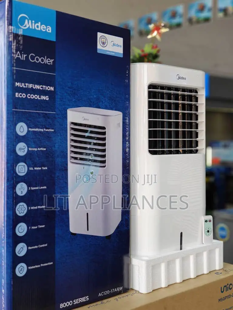 Midea Air Cooler 10l With 1 Year Warranty. Remote