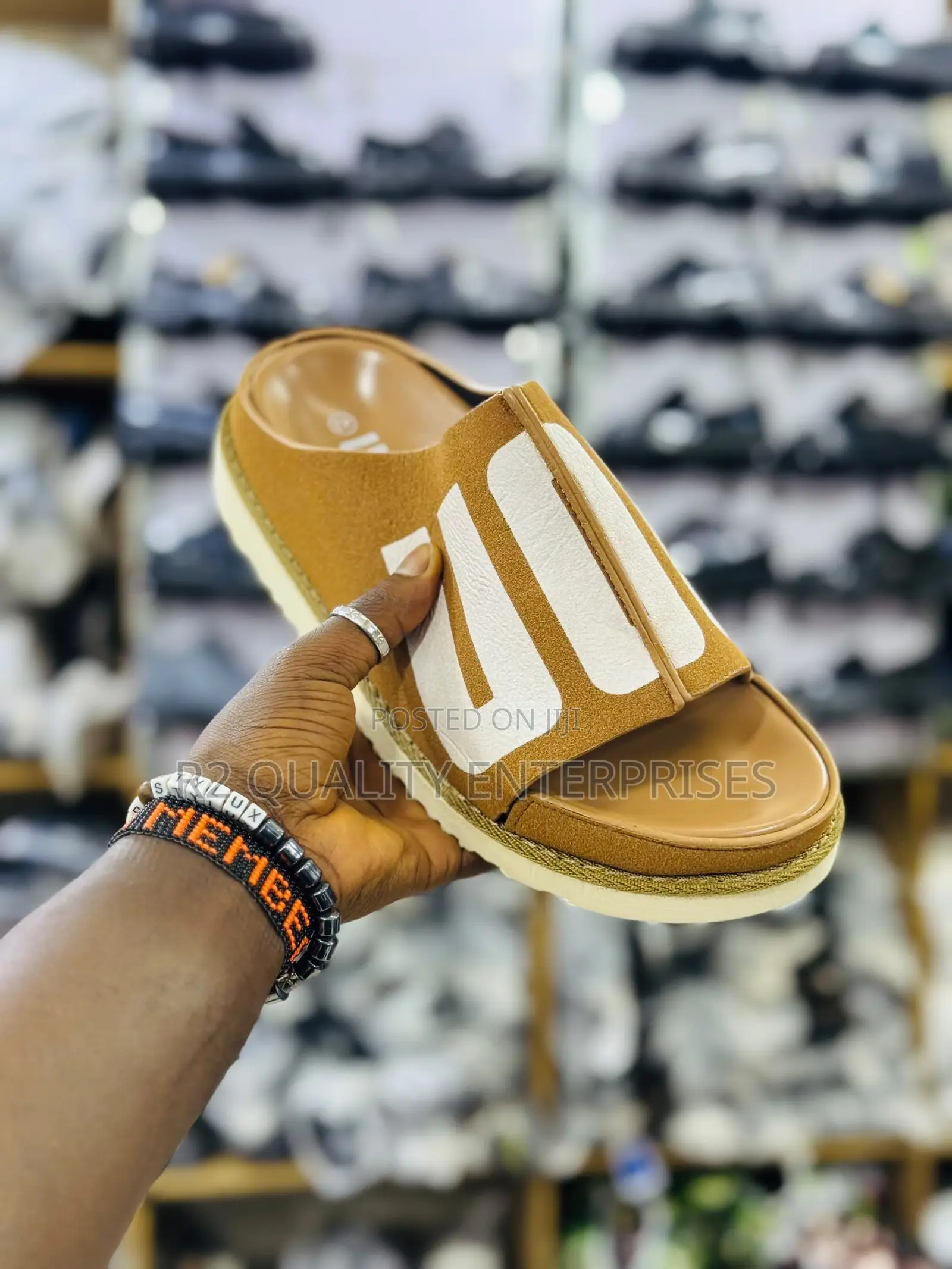 Casual Platform Slide Sandal