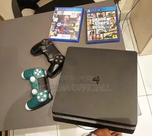 PS4 Slim With 12 Games, 2pads. Don't Sleep on This One, G.