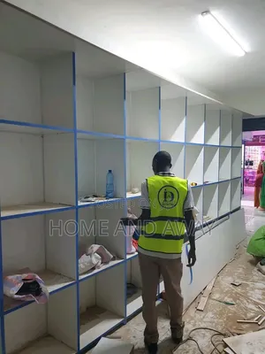 Shop Partition Setup Shelving Services