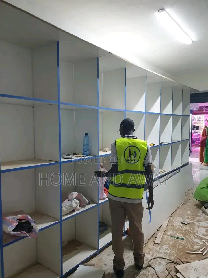 Shop Partition Setup Shelving Services