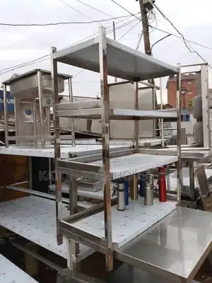 Stainless Rack Four Shelves