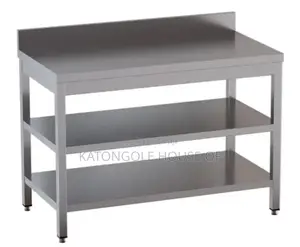 Stainless Working Top Triple