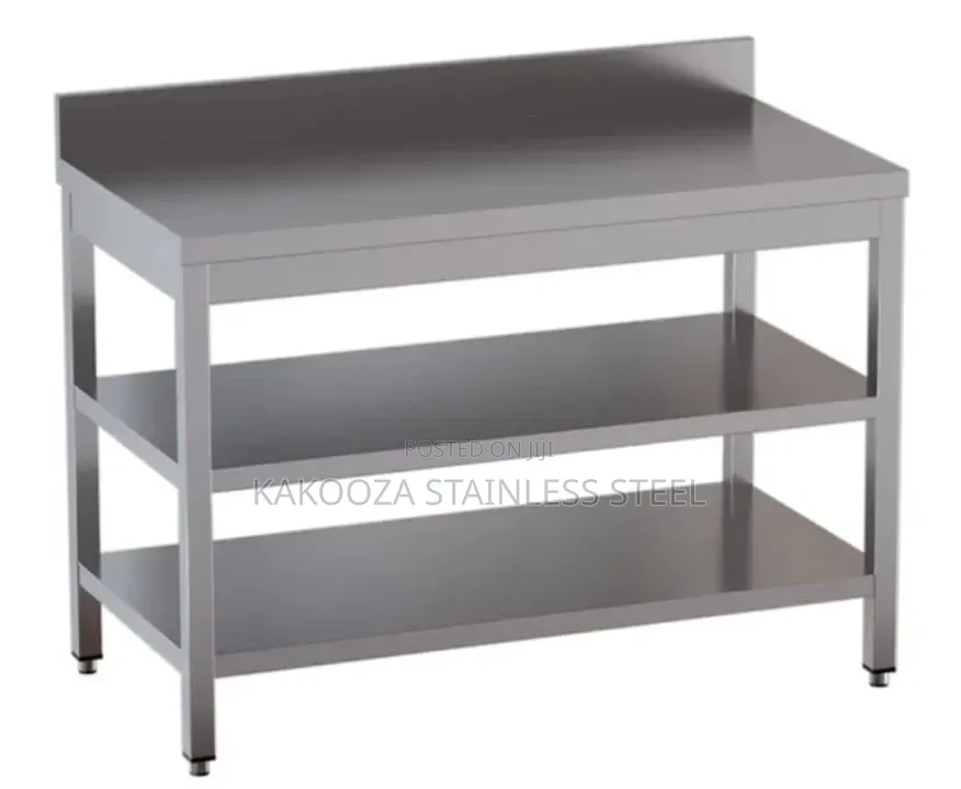 Stainless Working Top Triple