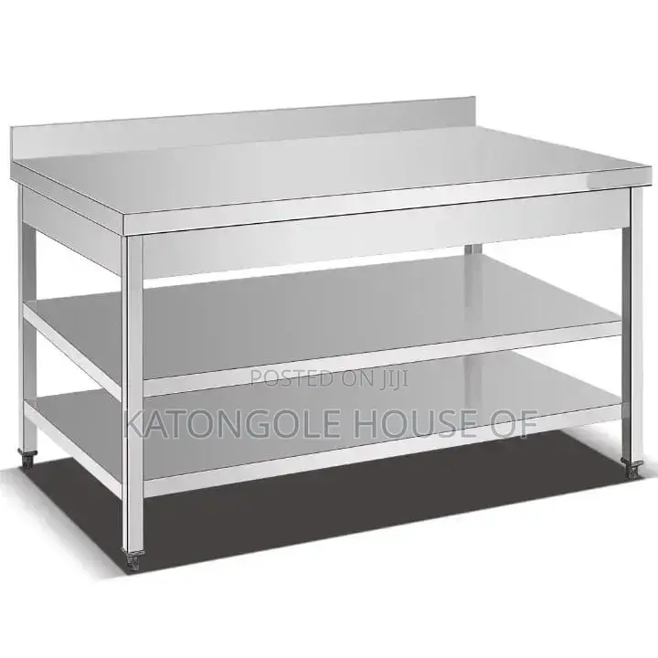 Stainless Working Top Triple