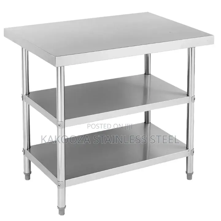 Stainless Working Top Triple