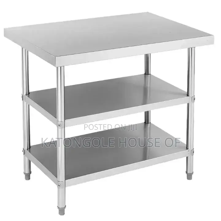 Stainless Working Top Triple