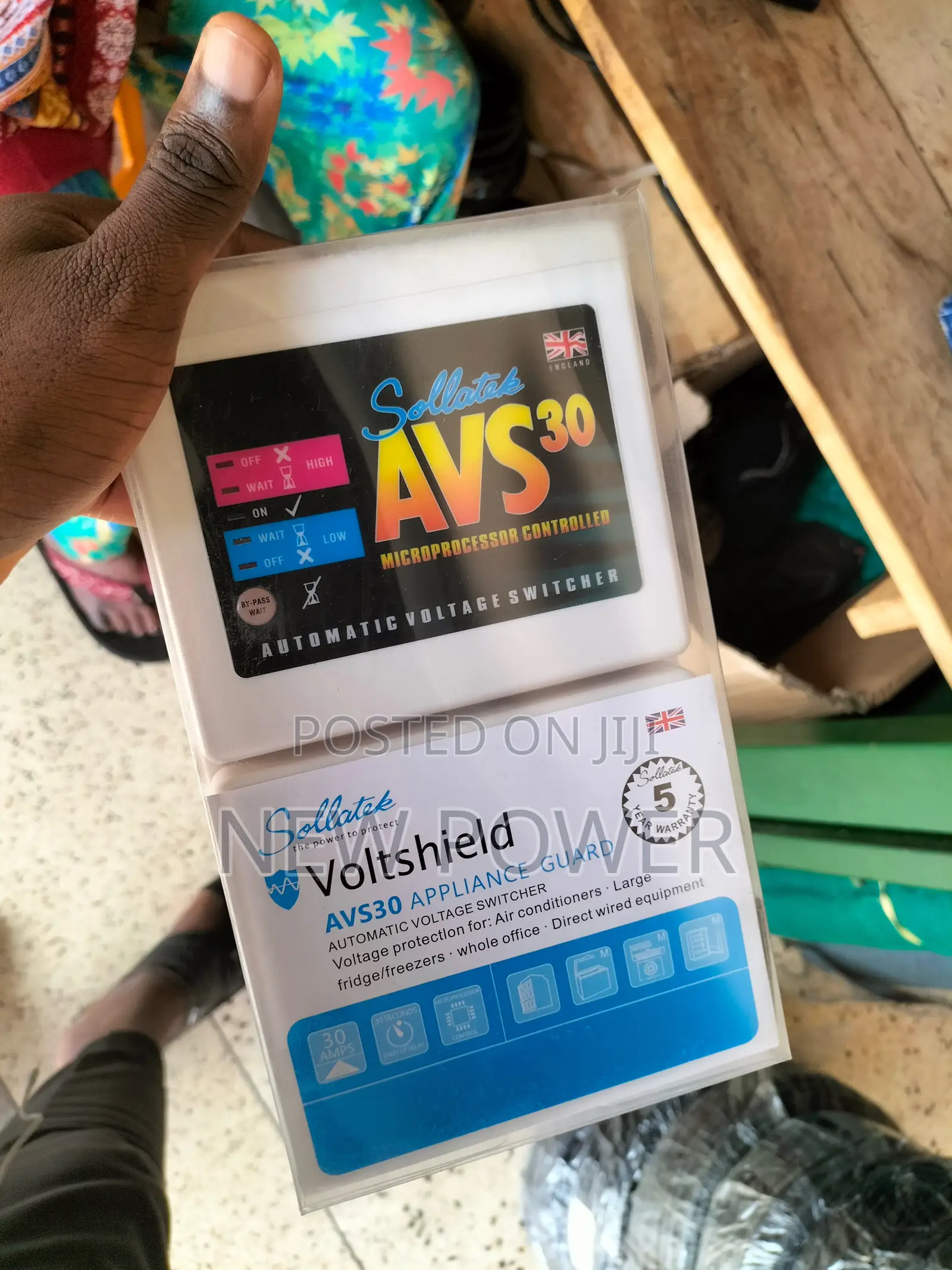 Original AVS (Automatic Voltage Switcher) 30amp