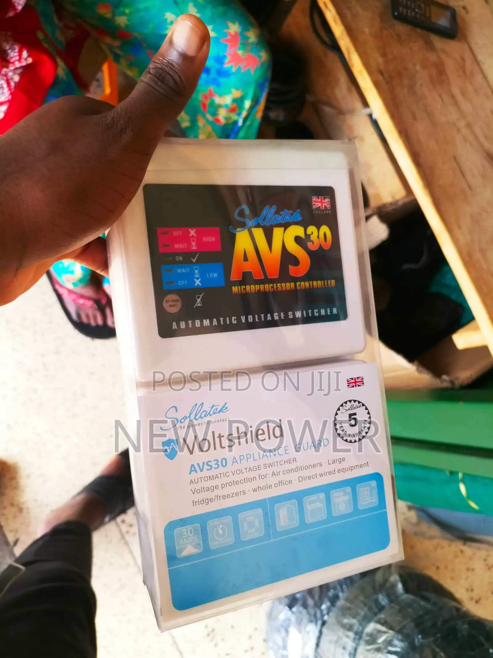Original AVS (Automatic Voltage Switcher) 30amp