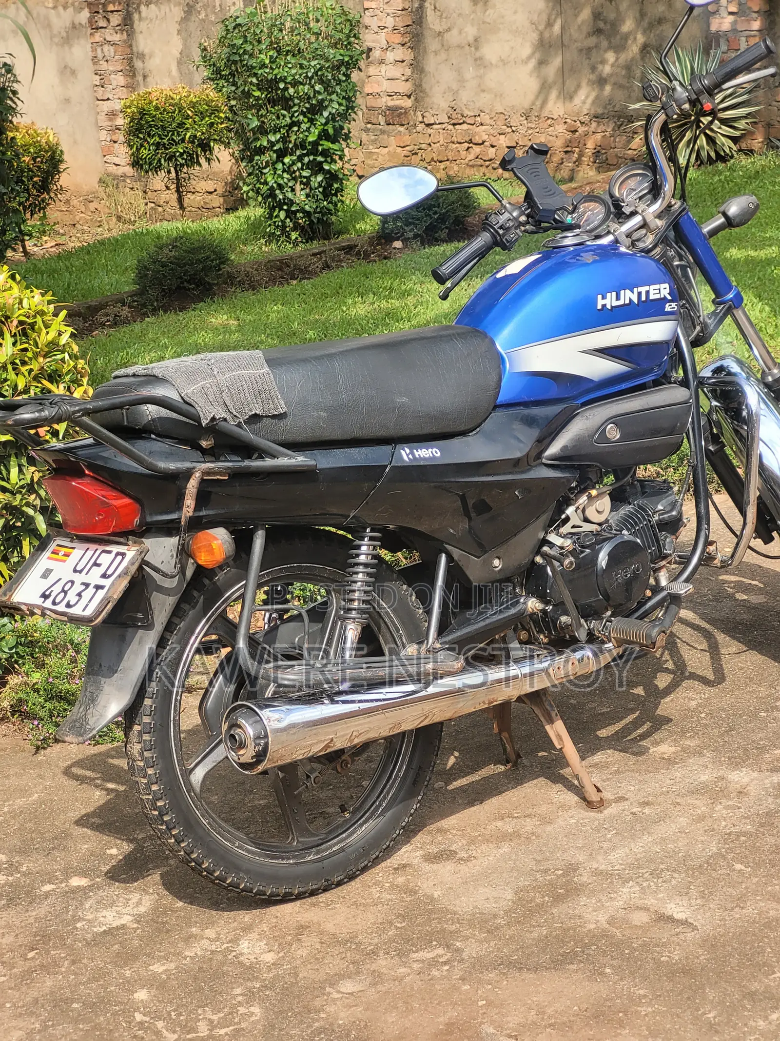 Hero Hunter 125 2019 Blue