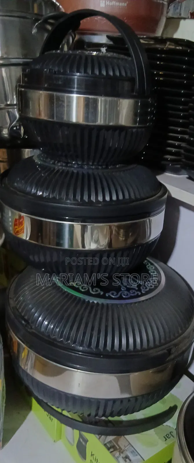 Set of Insulated Food Warmers or Hot Pots.
