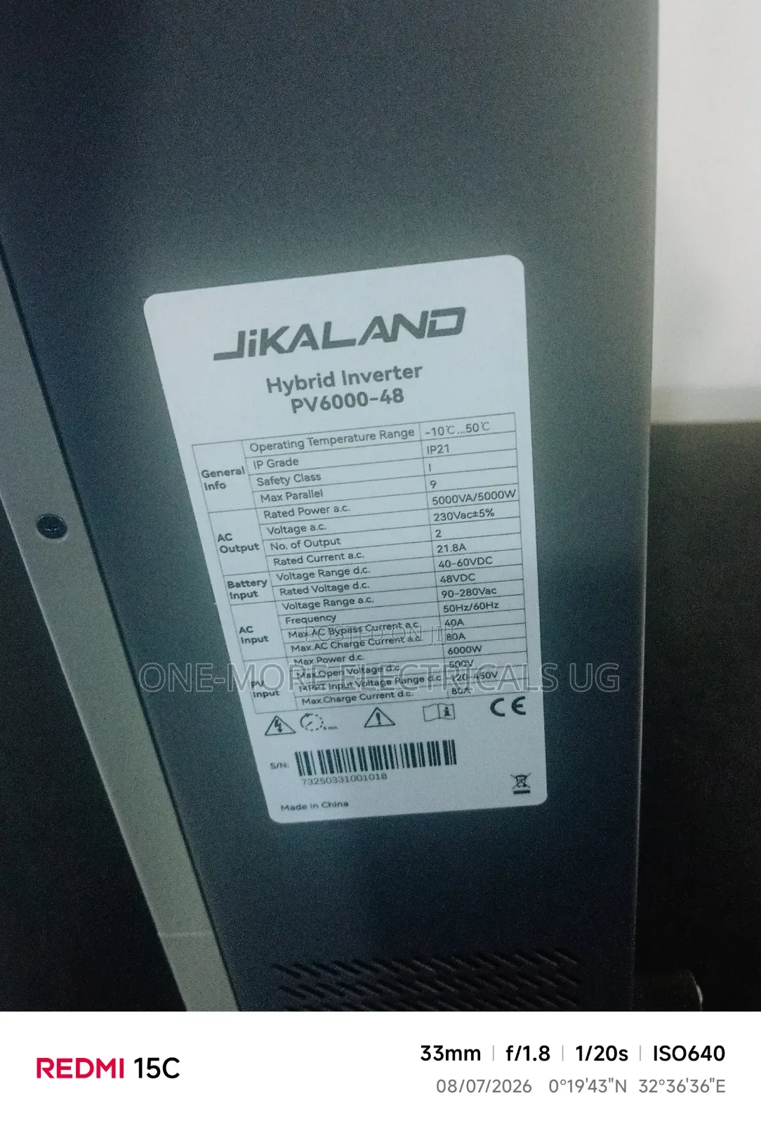 Powerful Hybrid Smart Inverter Charger 5000kva/48volts