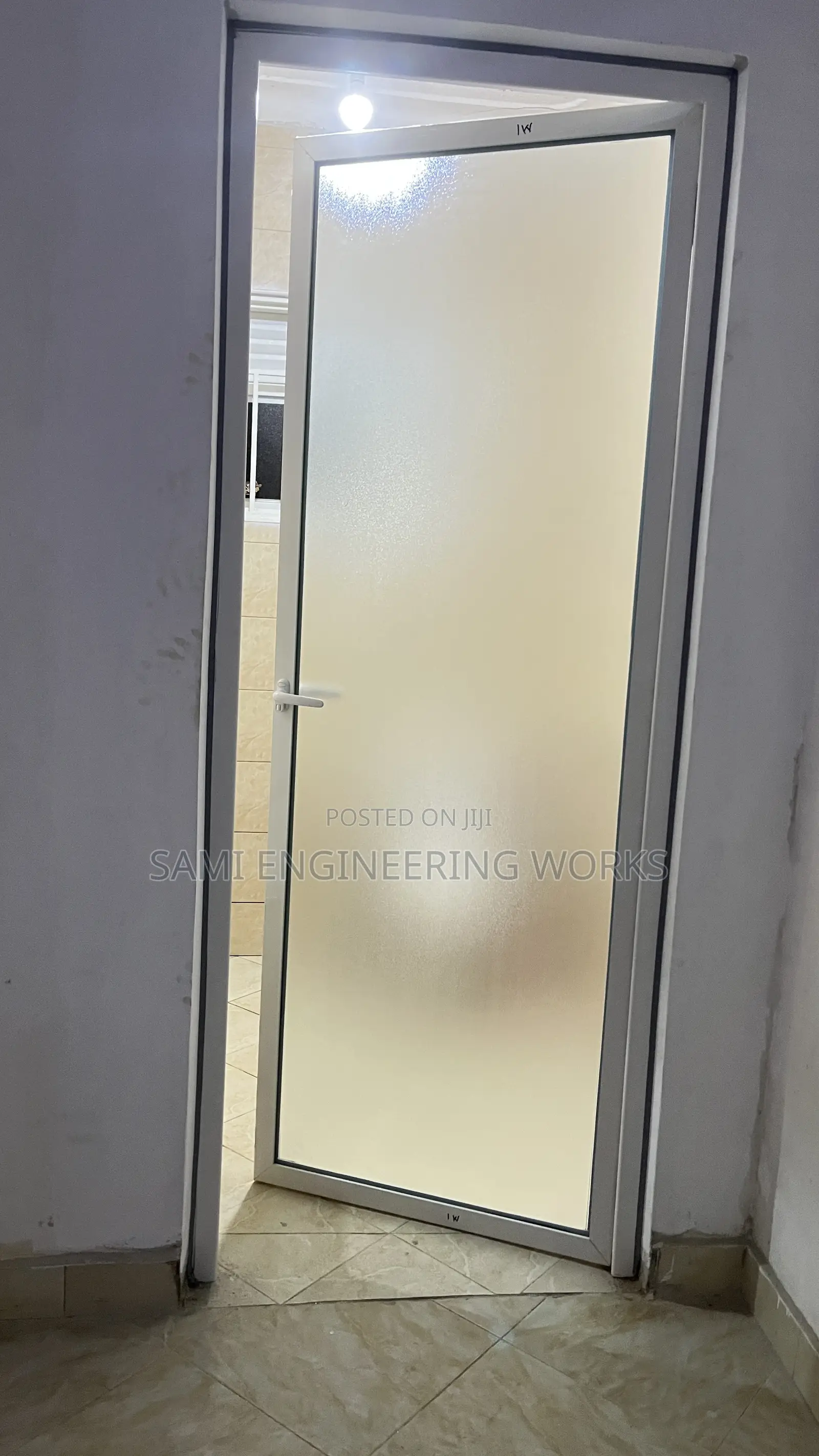 Full glassAluminum Bathroom Door Luweero