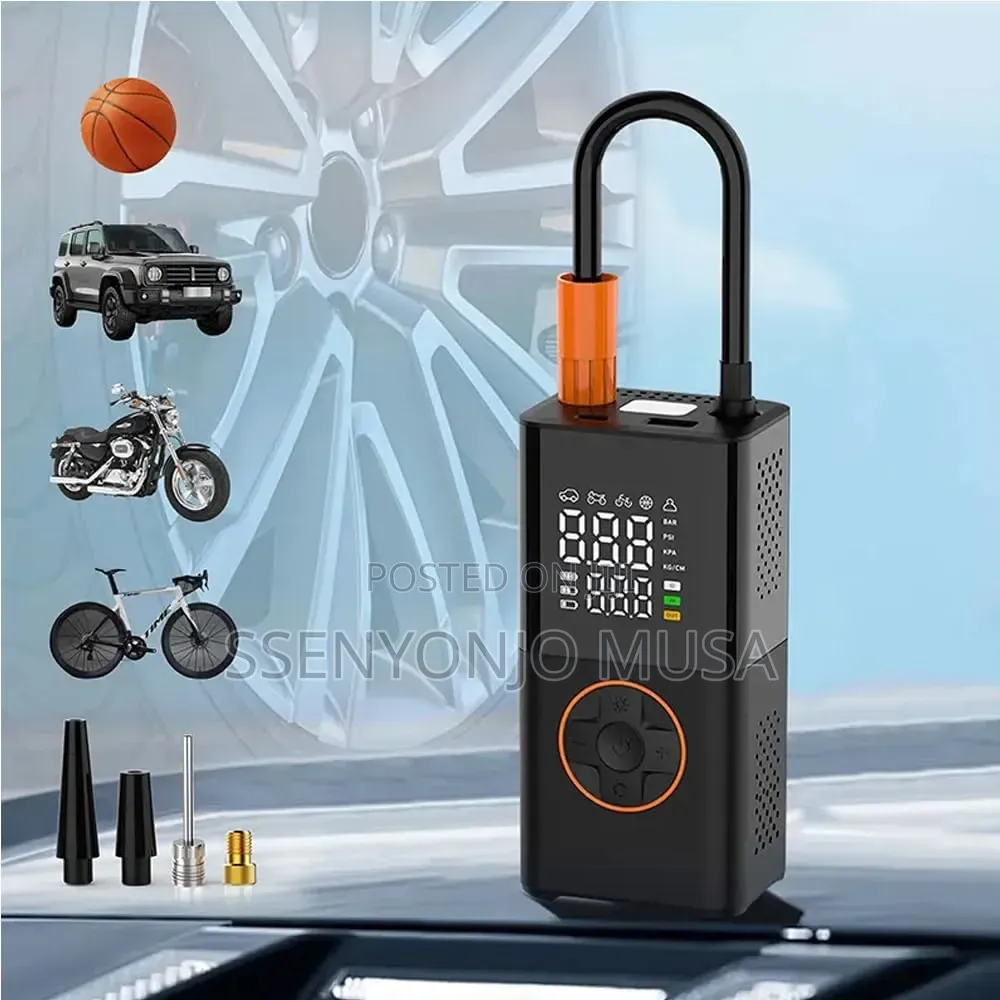Green Lion GTI-01 Portable Rechargeable Air Compressor Tyre Inflator