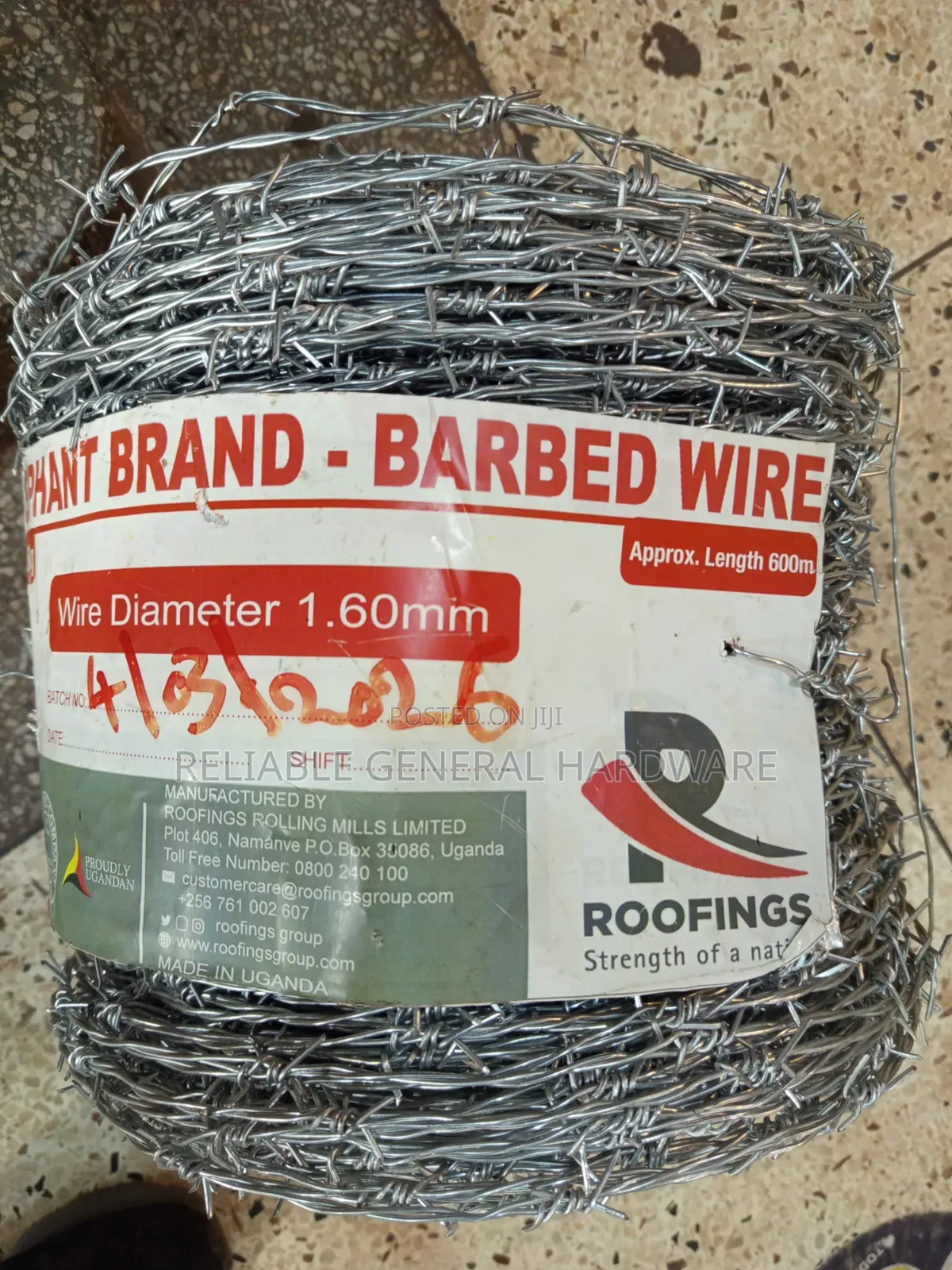 Barbed Wire Fence 600 Meters