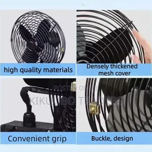 Portable Fan With Power Full Motor, Camping Fan, Rechargeable Fan