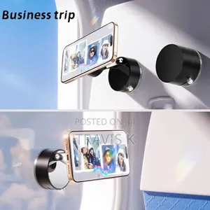 Magnetic Vacuum Phone Holder With Strong Suction Cup