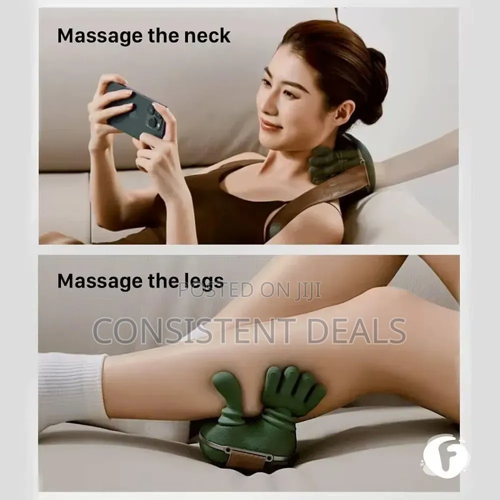 Electric Body Massager With 4 Massage Heads
