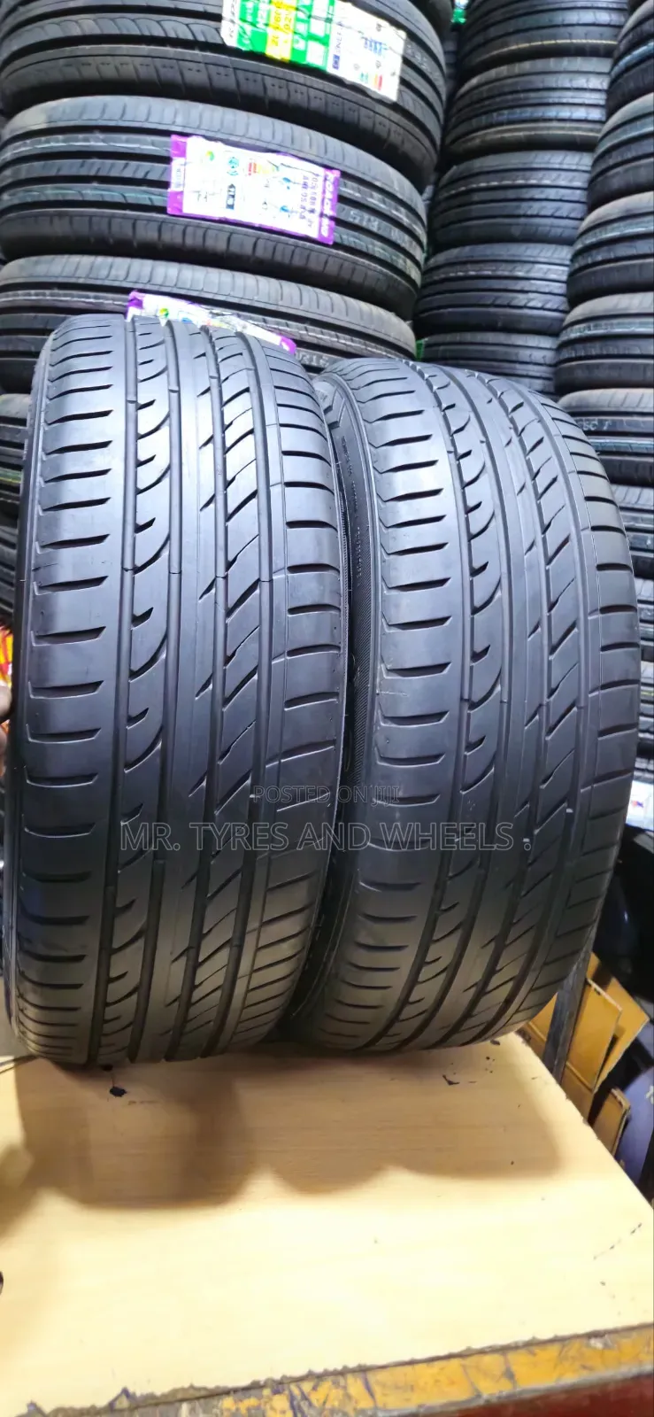 225 55 R18 Sailun Tires 4rm China but Very Original and Strong.