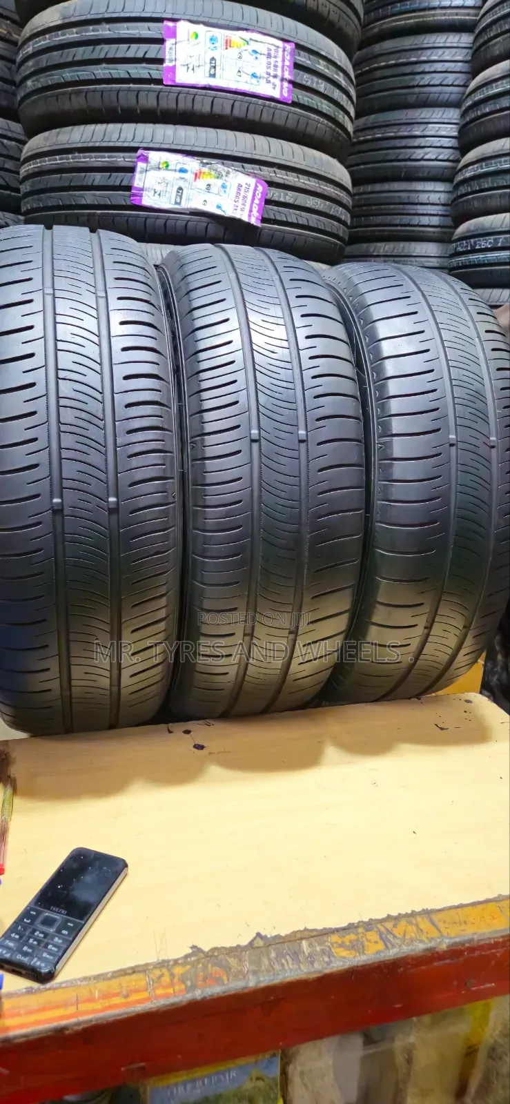 195 65 R15 Imported Tires 4rm Japan Came 4 Both Quality N Quantity.