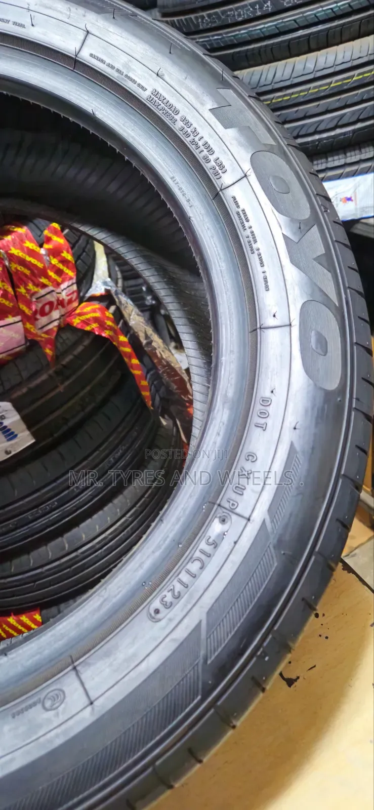 225 55 R17 Toyo. Tires That You Use Upto You Get Tired of Them.