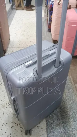 Gray Plastic Suitcase ( Medium)