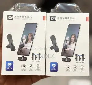 Dual Wireless Lavalier Microphone Plug and Play, No Need APP