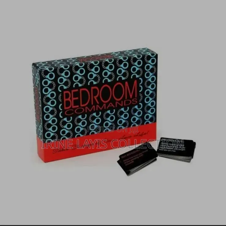 Bedroom Commands" Adult Card Game for Couples.