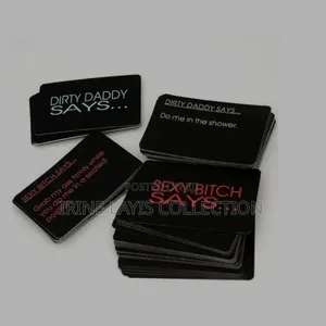 Bedroom Commands" Adult Card Game for Couples.