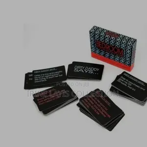 Bedroom Commands" Adult Card Game for Couples.