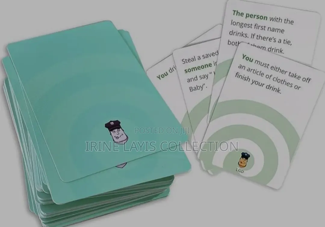 Let's Get Drunk" Adult Drinking Card Game,