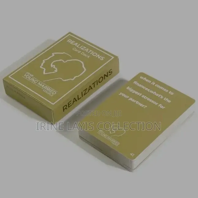 Dear Young Married Couple "Realizations" Card Deck.