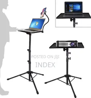 Laptop Projector Tripod Stand VS62, Adjustable Height 22 to 62 Inches