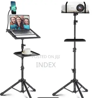 Laptop Projector Tripod Stand VS61, Adjustable Height 22 to 62 Inches