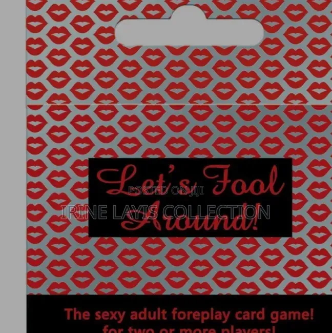 Let's Fool Around!" Card Game Adult Foreplay Game