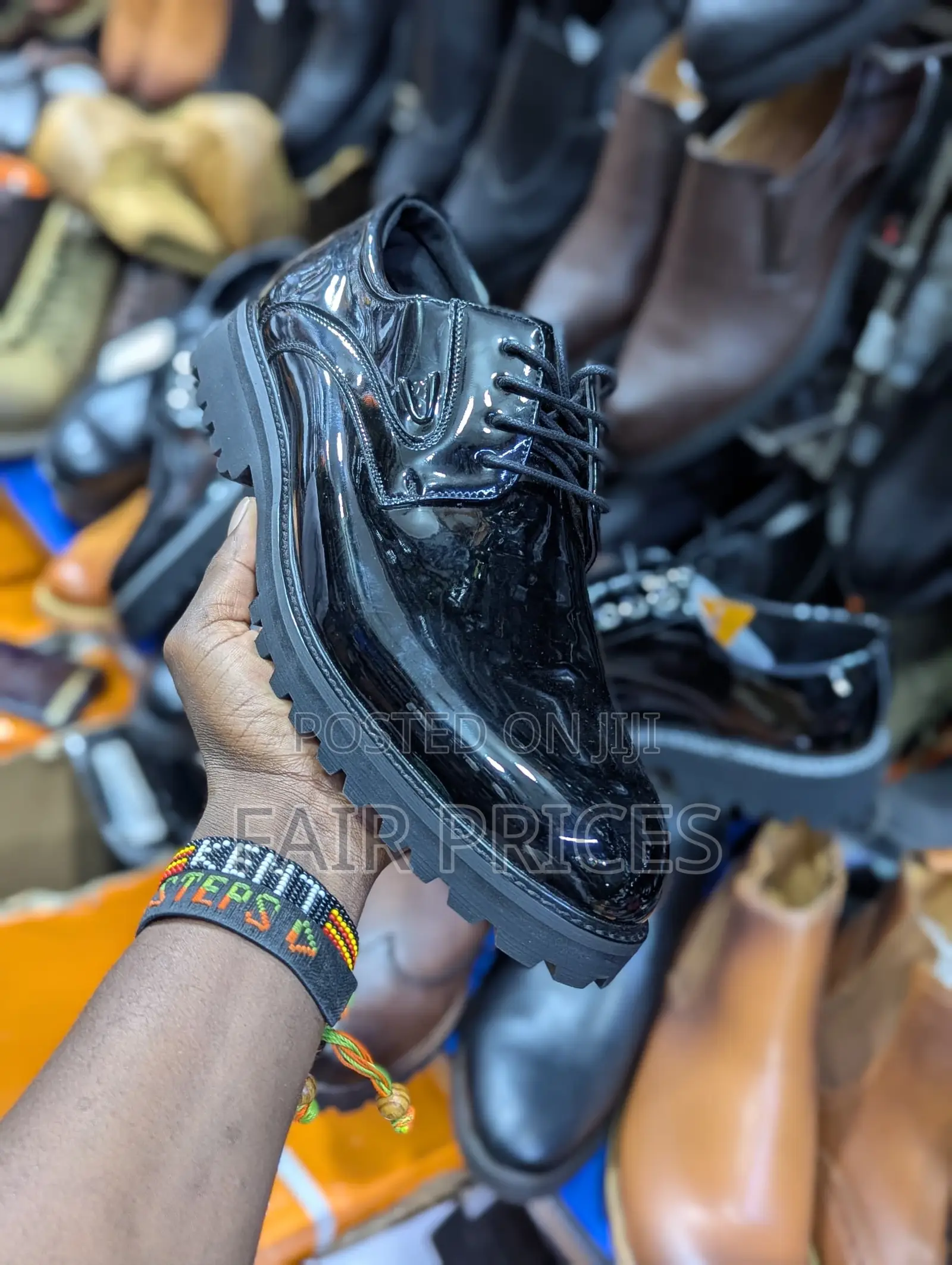 Shinny Leather Shoes