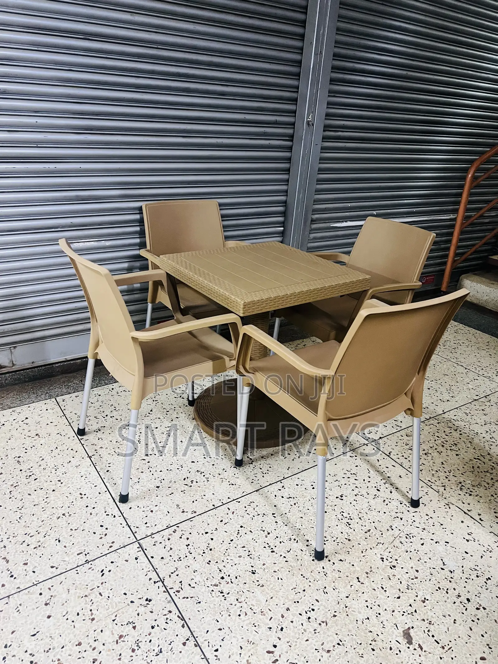 Portable Dining Plastic Table Set