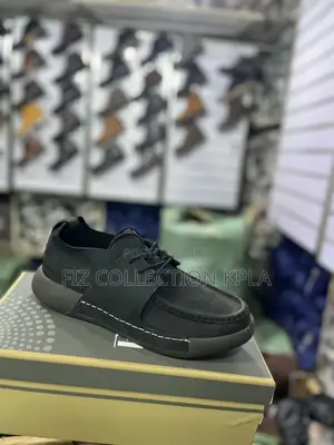 Clarks Premium Black Casual Shoes